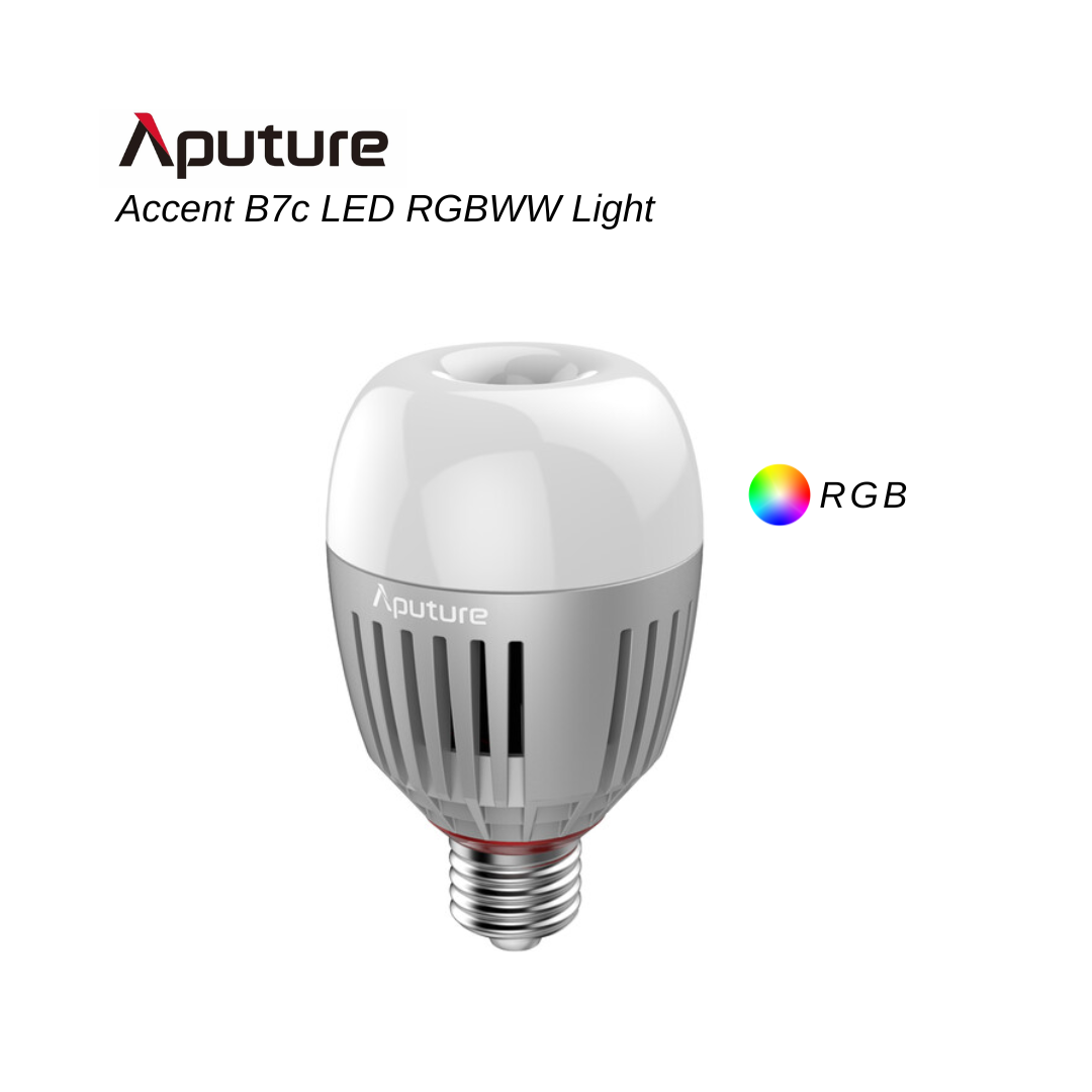 APUTURE ACCENT B7C LED RGBWW LIGHT