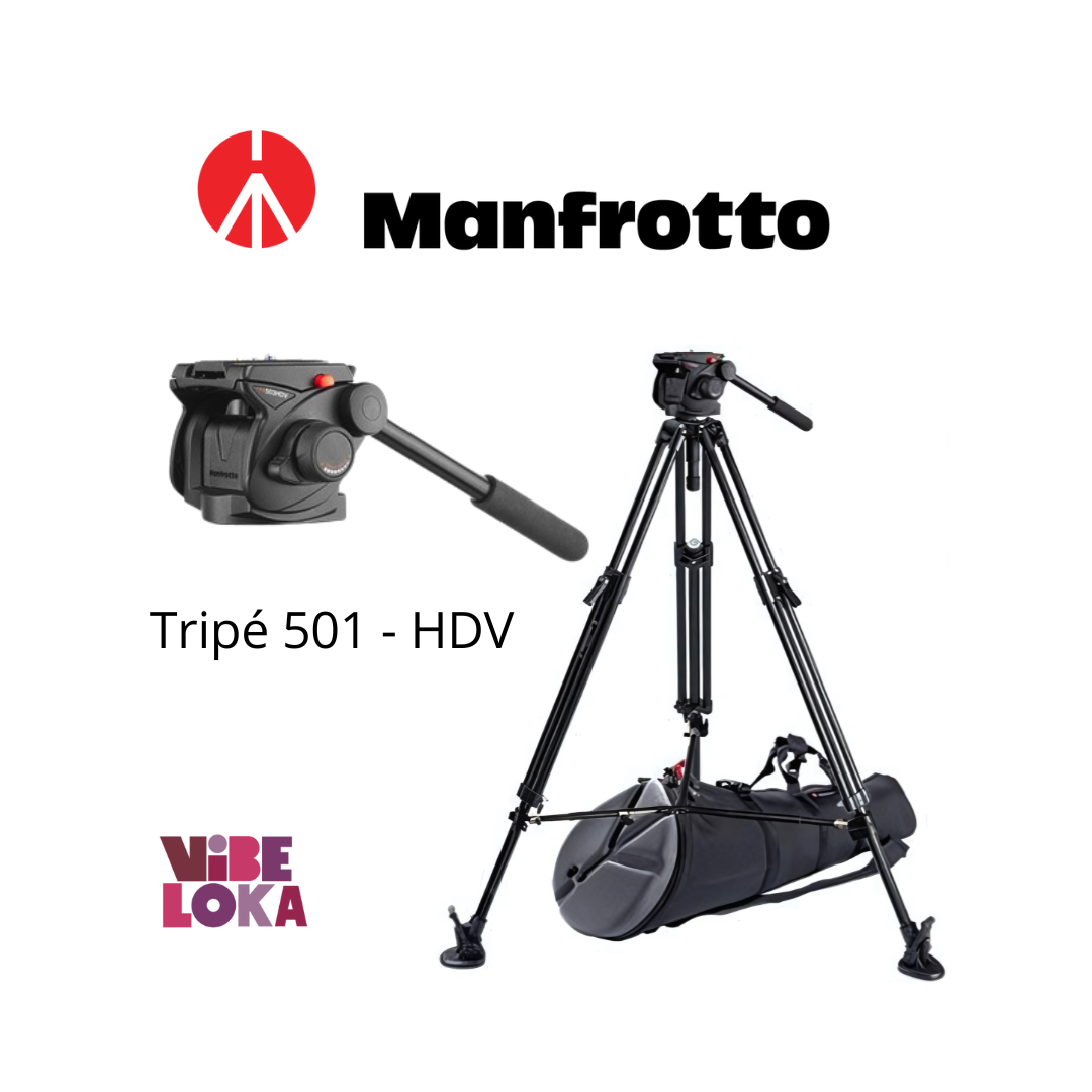 TRIPÉ - MANFROTO 501 HDV