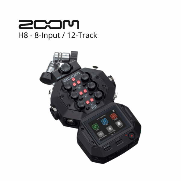 ZOOM H8 8-INPUT / TRACK - PORTABLE HANDY RECORDER