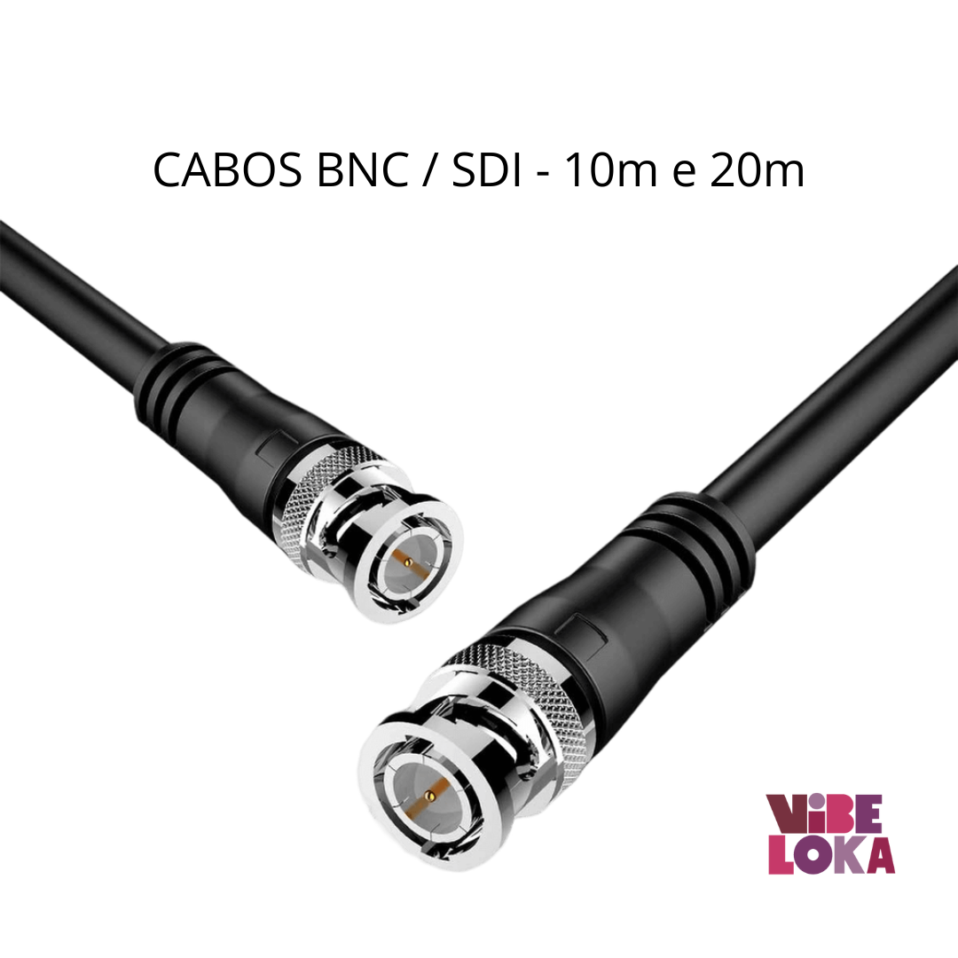 CABOS BNC / SDI - 10m e 20m