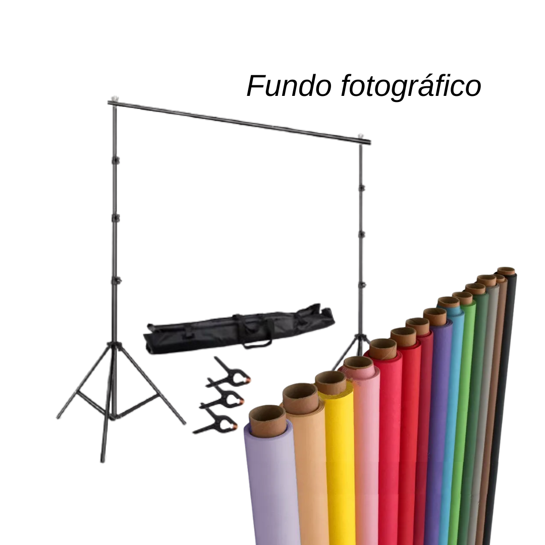 FUNDOS COLORIDOS - COM ROLOS